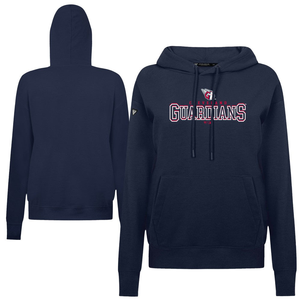 Cleveland Guardians Levelwear Women's Adorn Journey Hoodie Navy