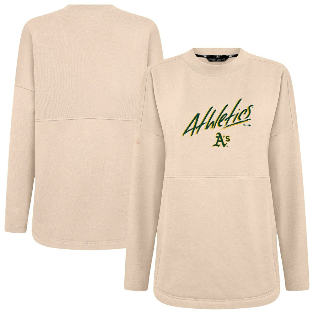 Athletics Levelwear Women's Oversized Beaudry Sizzle Top Khaki