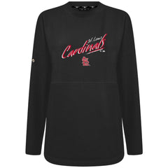 St. Louis Cardinals Levelwear Women's Oversized Beaudry Sizzle Top Black