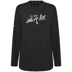 Chicago White Sox Levelwear Women's Oversized Beaudry Sizzle Top Black