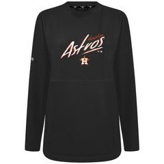 Houston Astros Levelwear Women's Oversized Beaudry Sizzle Top Black