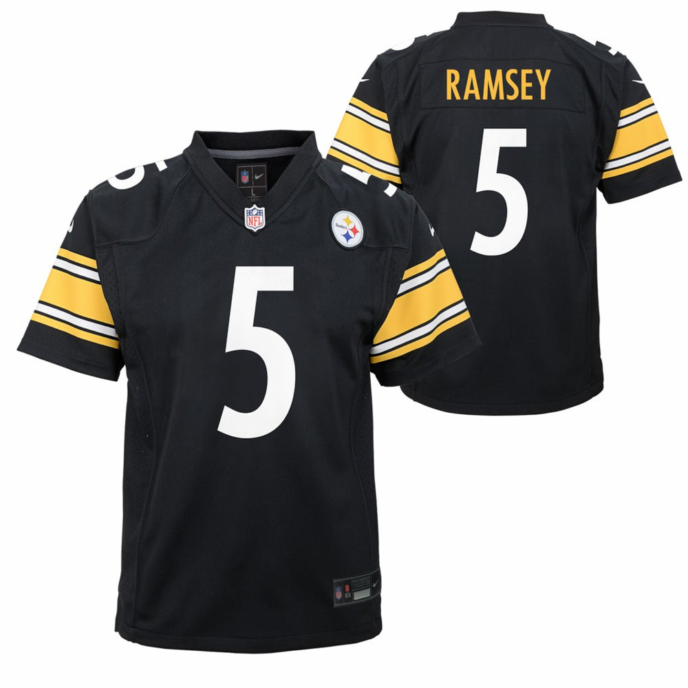 Jalen Ramsey Pittsburgh Steelers Youth Team Game Jersey - Black