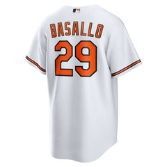 Samuel Basallo Baltimore Orioles Youth Home Replica Jersey - White
