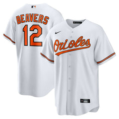 Dylan Beavers Baltimore Orioles Youth Home Replica Jersey - White