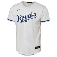 Salvador Perez Kansas City Royals Youth Home Replica Jersey - White