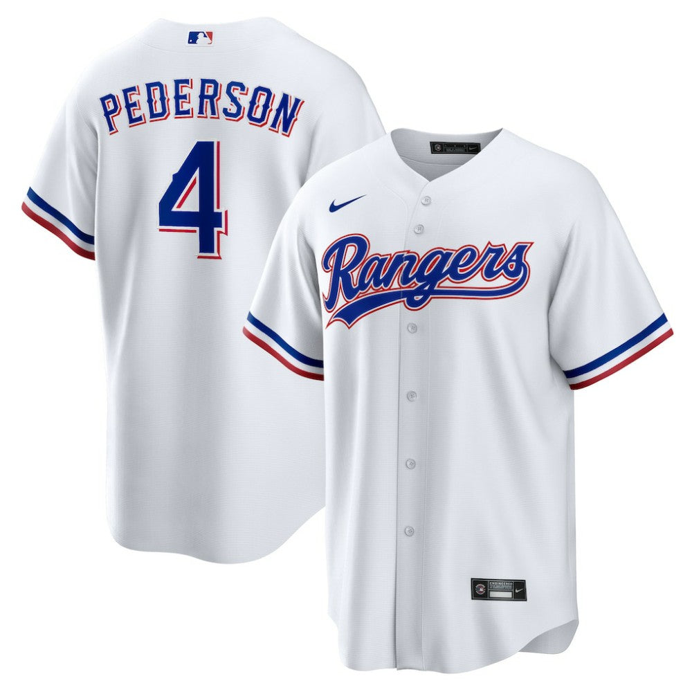 Joc Pederson Texas Rangers Youth Home Replica Jersey - White