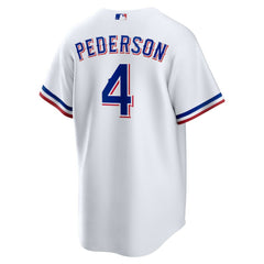 Joc Pederson Texas Rangers Youth Home Replica Jersey - White