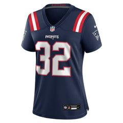 TreVeyon Henderson New England Patriots Women's Game Jersey - Navy
