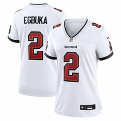 Emeka Egbuka Tampa Bay Buccaneers Women's Game Jersey - White