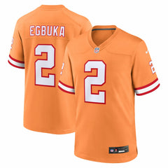 Emeka Egbuka Tampa Bay Buccaneers Alternate 2 Game Jersey - Creamsicle