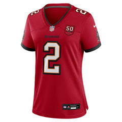 Emeka Egbuka Tampa Bay Buccaneers Women's Team 50th Season Game Jersey - Red