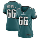 Drew Kendall Philadelphia Eagles Women's Team Game Jersey - Midnight Green