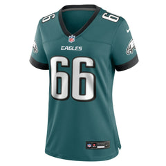 Drew Kendall Philadelphia Eagles Women's Team Game Jersey - Midnight Green