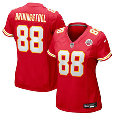 Jake Briningstool Kansas City Chiefs Women's Team Game Jersey - Red