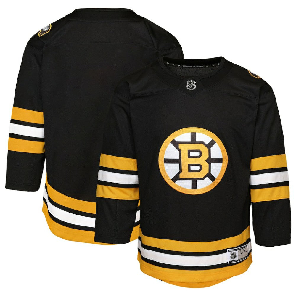 Boston Bruins Youth Home Premier Jersey Black