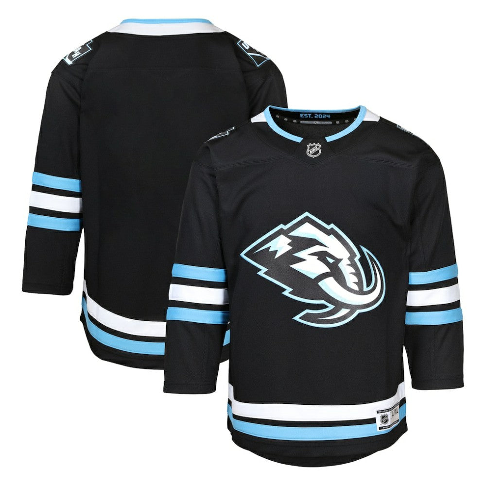 Utah Mammoth Youth Home Premier Jersey Black