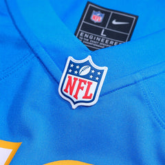 Nikko Reed Los Angeles Chargers Team Game Jersey - Powder Blue