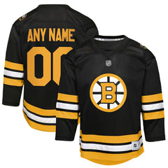 Boston Bruins Youth Home Custom Replica Jersey Black