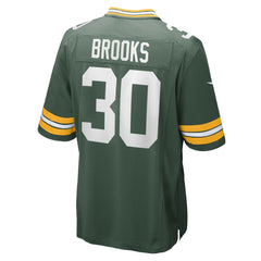 Chris Brooks Green Bay Packers Team Game Jersey - Green