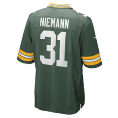 Nick Niemann Green Bay Packers Team Game Jersey - Green