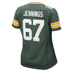 Donovan Jennings Green Bay Packers Women's Team Game Jersey - Green