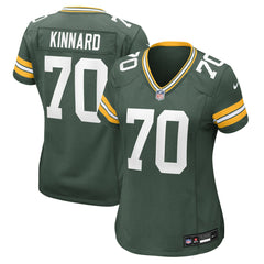 Darian Kinnard Green Bay Packers Women's Team Game Jersey - Green