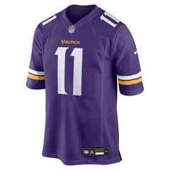 Carson Wentz Minnesota Vikings Team Game Jersey - Purple