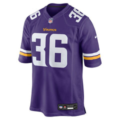 Zavier Scott Minnesota Vikings Team Game Jersey - Purple