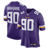 Tyrion Ingram-Dawkins Minnesota Vikings Team Game Jersey - Purple