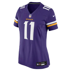Carson Wentz Minnesota Vikings Women's Team Game Jersey - Purple