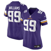 Elijah Williams Minnesota Vikings Women's Team Game Jersey - Purple