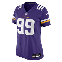 Elijah Williams Minnesota Vikings Women's Team Game Jersey - Purple