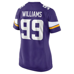 Elijah Williams Minnesota Vikings Women's Team Game Jersey - Purple