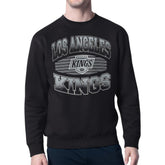 Los Angeles Kings Starter Team Grit Graphic Fleece Pullover Sweatshirt Black