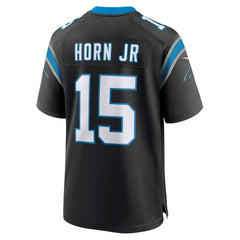 Jimmy Horn Jr Carolina Panthers Team Game Jersey - Black