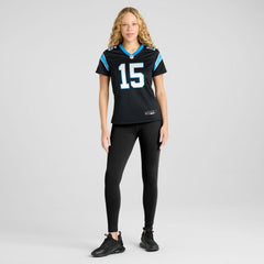 Jimmy Horn Jr Carolina Panthers Women's Team Game Jersey - Black