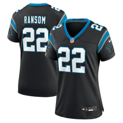 Lathan Ransom Carolina Panthers Women's Team Game Jersey - Black