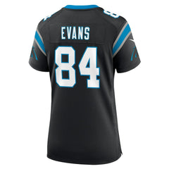 Mitchell Evans Carolina Panthers Women's Team Game Jersey - Black