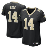 Devaughn Vele New Orleans Saints Women's Team Game Jersey - Black