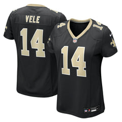 Devaughn Vele New Orleans Saints Women's Team Game Jersey - Black