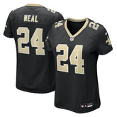 Devin Neal New Orleans Saints Women's Team Game Jersey - Black