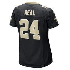 Devin Neal New Orleans Saints Women's Team Game Jersey - Black