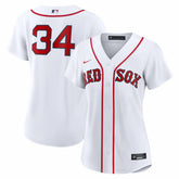 David Ortiz Boston Red Sox Women's Home Replica Player Jersey - White