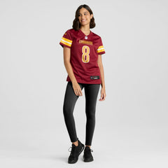 Marcus Mariota Washington Commanders Women's Team Game Jersey - Burgundy