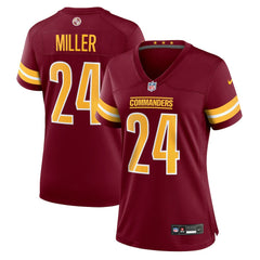 Von Miller Washington Commanders Women's Team Game Jersey - Burgundy