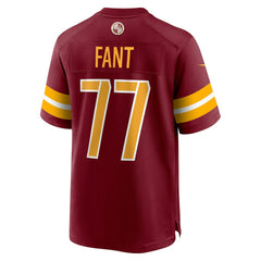 George Fant Washington Commanders Team Game Jersey - Burgundy