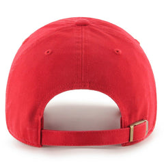 Philadelphia Phillies 2025 NL East Division Champions Clean Up Adjustable Hat Red | 47 brand