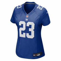 Art Green New York Giants Women's Team Game Jersey - Royal