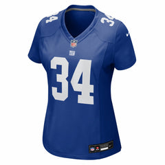 Beau Brade New York Giants Women's Team Game Jersey - Royal