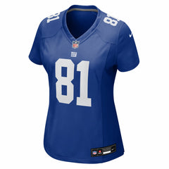 Beaux Collins New York Giants Women's Team Game Jersey - Royal